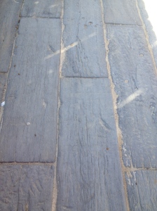 Beautiful Timberstone pavers from Amber, Fyshwick. 